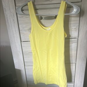 Yellow Sleeveless Top